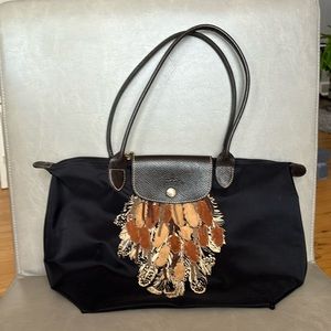 Longchamp medium size tote bag
